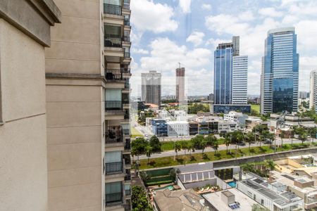 Vista da Sala de apartamento para alugar com 1 quarto, 51m² em Alphaville Conde Ii, Barueri