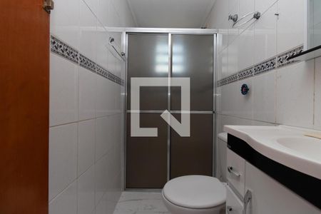 Banheiro de apartamento à venda com 2 quartos, 57m² em Parque Novo Mundo, São Paulo