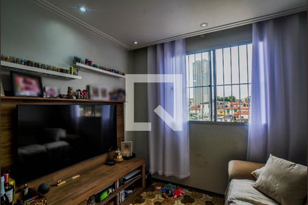 Sala de apartamento à venda com 2 quartos, 38m² em Vila Tibiriçá, Santo André