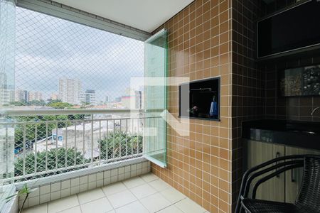 Varanda gourmet de apartamento à venda com 3 quartos, 83m² em Centro, Guarulhos