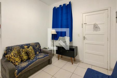 Sala de apartamento para alugar com 1 quarto, 40m² em Guilhermina, Praia Grande