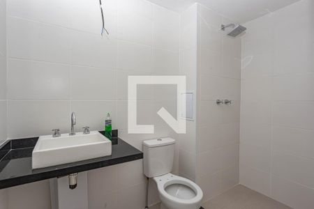 Banheiro de kitnet/studio à venda com 1 quarto, 27m² em Liberdade, São Paulo