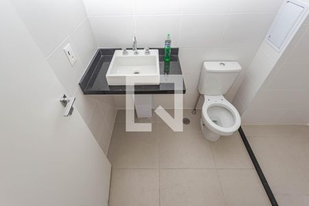 Banheiro de kitnet/studio à venda com 1 quarto, 27m² em Liberdade, São Paulo