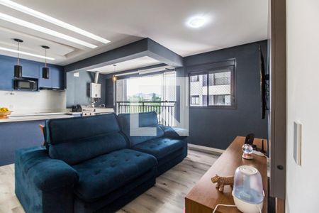 Sala de TV de apartamento à venda com 2 quartos, 69m² em Alphaville, Barueri