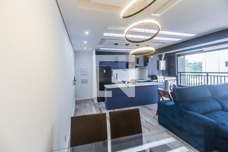 Sala de Jantar de apartamento à venda com 2 quartos, 69m² em Alphaville, Barueri