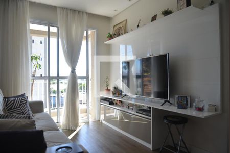 Sala de apartamento à venda com 2 quartos, 54m² em Casa Branca, Santo André