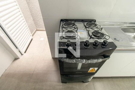 Cozinha e Área de Serviço de kitnet/studio para alugar com 1 quarto, 21m² em Uberaba, Curitiba