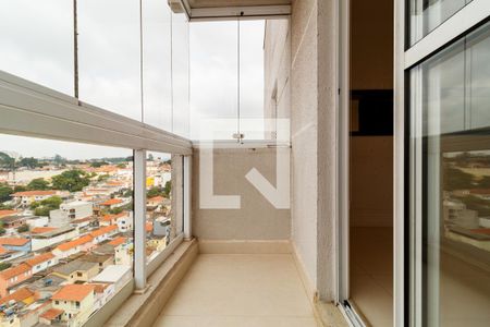 Varanda da Sala de apartamento à venda com 3 quartos, 116m² em Vila Mazzei, São Paulo