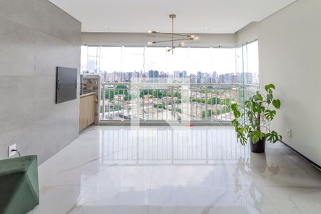 Varanda Sala de apartamento para alugar com 3 quartos, 103m² em Água Branca, São Paulo