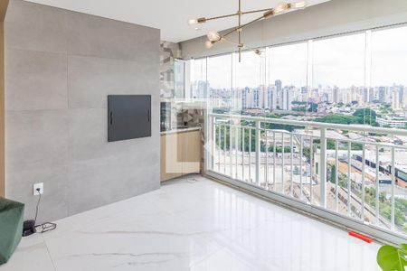 Varanda Sala de apartamento para alugar com 3 quartos, 103m² em Água Branca, São Paulo