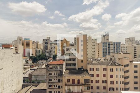 Sacada da Sala de apartamento para alugar com 1 quarto, 35m² em Santa Cecilia, São Paulo