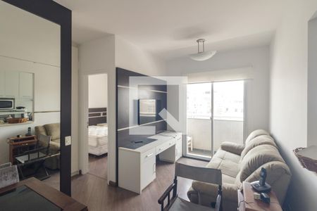 Sala de apartamento para alugar com 1 quarto, 35m² em Santa Cecilia, São Paulo