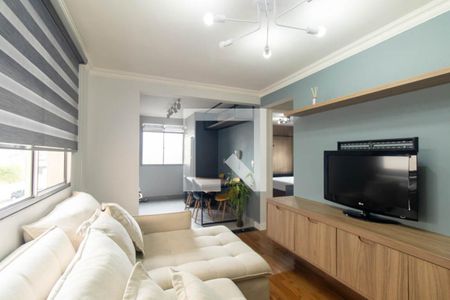 Sala de apartamento para alugar com 2 quartos, 48m² em Cidade Jardim, São José dos Pinhais