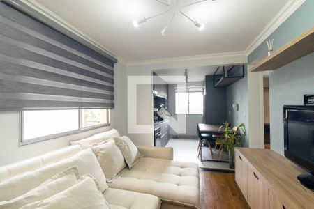 Sala de apartamento para alugar com 2 quartos, 48m² em Cidade Jardim, São José dos Pinhais