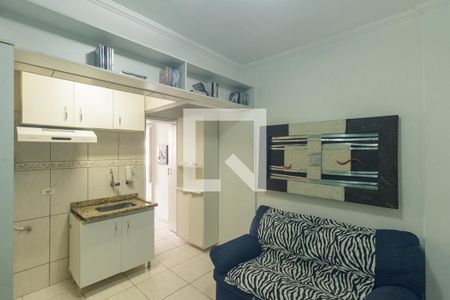 Sala de apartamento à venda com 1 quarto, 34m² em Campos Elíseos, São Paulo