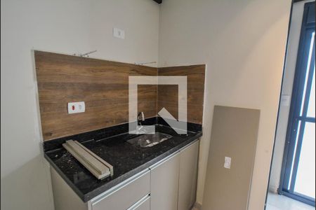 Sala/Cozinha de apartamento para alugar com 1 quarto, 24m² em Bangú, Santo André