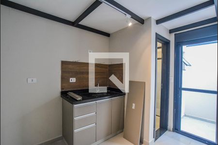 Sala/Cozinha de apartamento para alugar com 1 quarto, 24m² em Bangú, Santo André