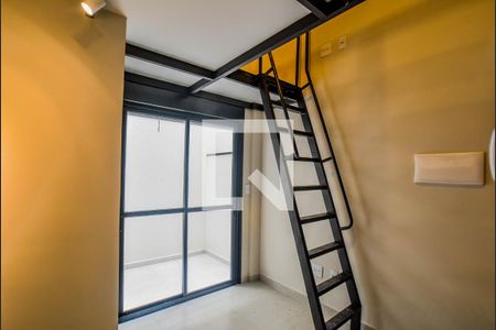 Sala/Cozinha de apartamento para alugar com 1 quarto, 21m² em Bangú, Santo André