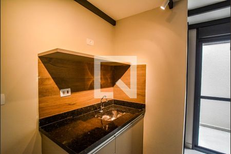 Sala/Cozinha de apartamento para alugar com 1 quarto, 25m² em Bangú, Santo André