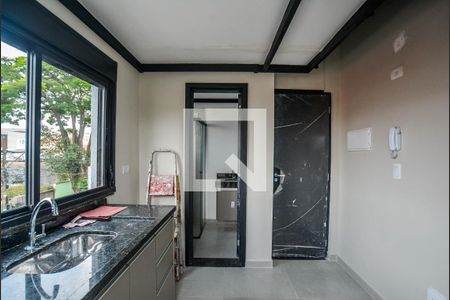 Sala/Cozinha de apartamento para alugar com 1 quarto, 18m² em Bangú, Santo André