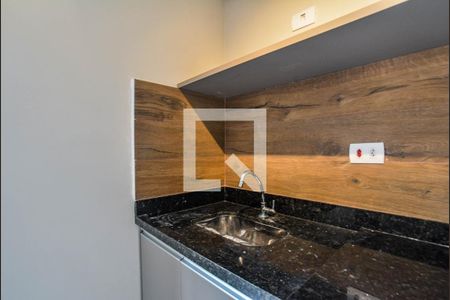 Sala/Cozinha de apartamento para alugar com 1 quarto, 21m² em Bangú, Santo André