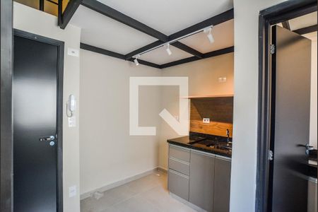 Sala/Cozinha de apartamento para alugar com 1 quarto, 19m² em Bangú, Santo André