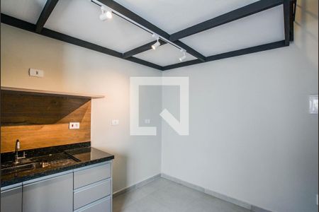 Sala/Cozinha de apartamento para alugar com 1 quarto, 22m² em Bangú, Santo André