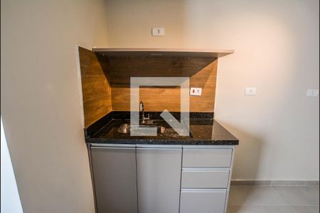 Sala/Cozinha de apartamento para alugar com 1 quarto, 22m² em Bangú, Santo André