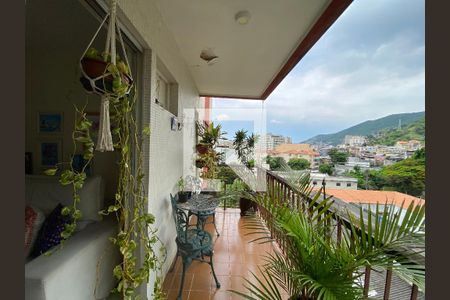 Varanda da Sala de apartamento para alugar com 3 quartos, 88m² em Lins de Vasconcelos, Rio de Janeiro