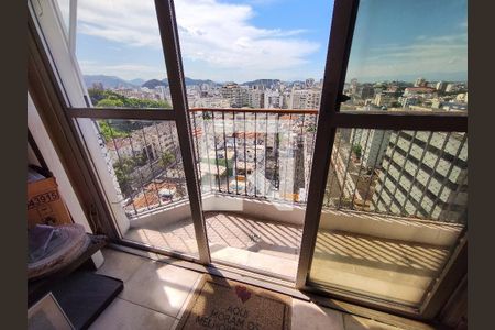 Varanda da Sala de apartamento à venda com 3 quartos, 140m² em Rio Comprido, Rio de Janeiro