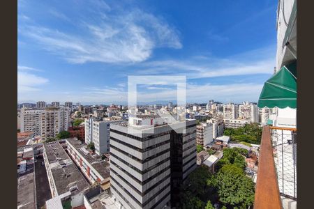 Vista da Sala de apartamento à venda com 3 quartos, 140m² em Rio Comprido, Rio de Janeiro