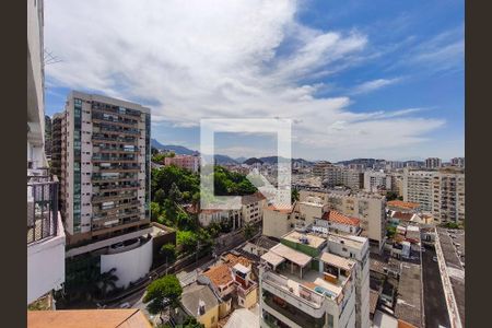 Vista da Sala de apartamento à venda com 3 quartos, 140m² em Rio Comprido, Rio de Janeiro