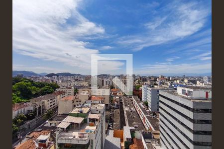 Vista da Sala de apartamento à venda com 3 quartos, 140m² em Rio Comprido, Rio de Janeiro