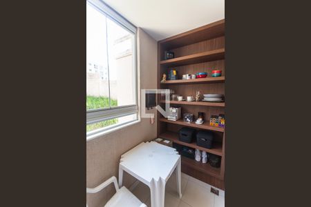 Varanda da Sala de apartamento à venda com 2 quartos, 60m² em Nova Vista, Belo Horizonte