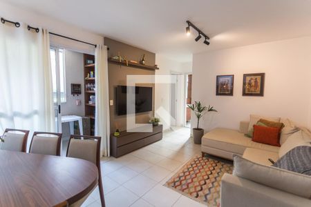 Sala de apartamento à venda com 2 quartos, 60m² em Nova Vista, Belo Horizonte