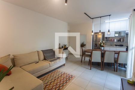 Sala de apartamento à venda com 2 quartos, 60m² em Nova Vista, Belo Horizonte