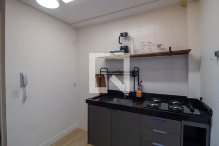 Cozinha de apartamento para alugar com 1 quarto, 26m² em Vila Butantã, São Paulo