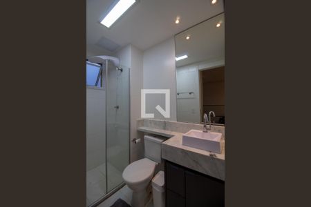 Banheiro de apartamento para alugar com 1 quarto, 26m² em Vila Butantã, São Paulo