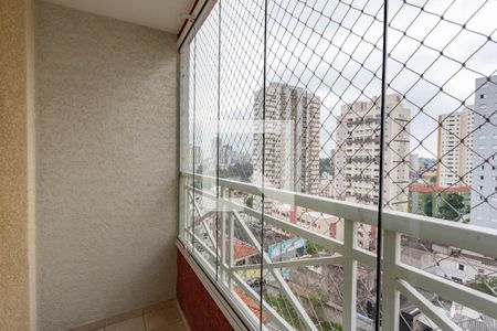 Varanda da sala de apartamento à venda com 2 quartos, 67m² em Centro, Diadema