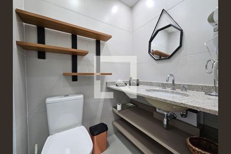 Banheiro de apartamento para alugar com 1 quarto, 23m² em Paraíso, São Paulo