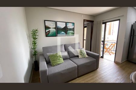 Sala de apartamento para alugar com 1 quarto, 37m² em Setor Pedro Ludovico, Goiânia