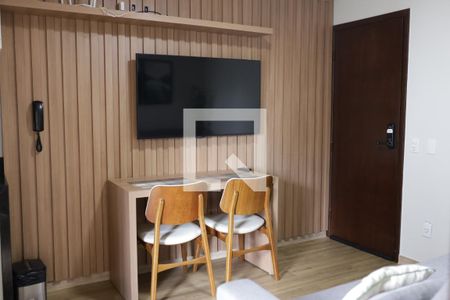 Sala de apartamento para alugar com 1 quarto, 37m² em Setor Pedro Ludovico, Goiânia