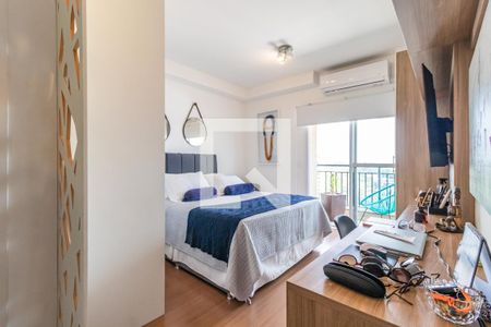 Sala/Quarto de apartamento para alugar com 1 quarto, 38m² em Tamboré, Barueri