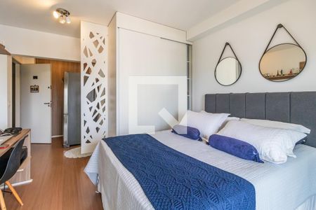 Sala/Quarto de apartamento à venda com 1 quarto, 38m² em Tamboré, Barueri