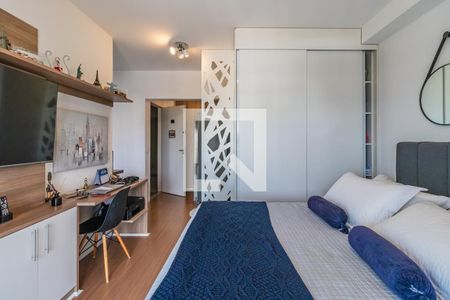 Sala/Quarto de apartamento para alugar com 1 quarto, 38m² em Tamboré, Barueri