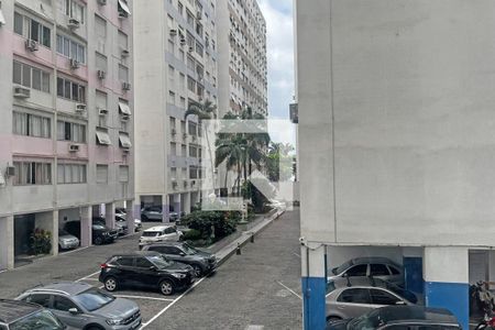 Vista da Sala de apartamento para alugar com 1 quarto, 59m² em Aparecida, Santos