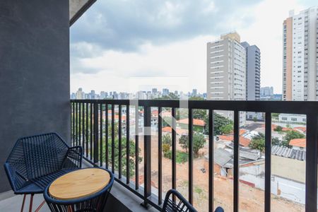 Varanda de kitnet/studio para alugar com 1 quarto, 23m² em Vila Olímpia, São Paulo