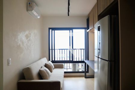 Sala de apartamento para alugar com 1 quarto, 31m² em Mirandópolis, São Paulo