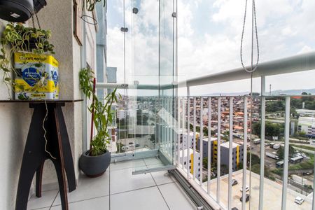 Varanda Sala de apartamento para alugar com 2 quartos, 57m² em Parque Viana, Barueri