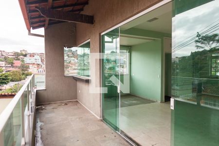 Varanda da Sala 2 de casa à venda com 4 quartos, 285m² em Rosário, Nova Lima